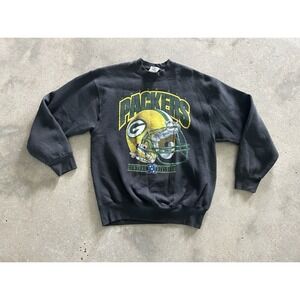 Men's Vintage Pro Player Sportswear NFL Green Bay Packers Sweatshirt Sz Large